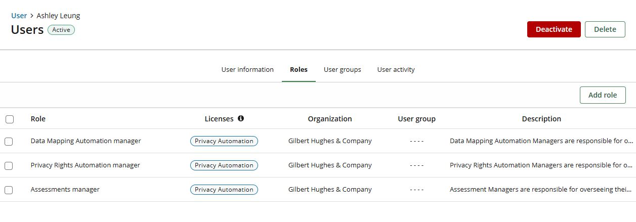 Adding and Editing Users | MyOneTrust